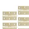 10Pcs Metal Hinges Closing Hinge Decor Connectors Hardware for Home, Furniture, Cupboard, Dollhouse,
