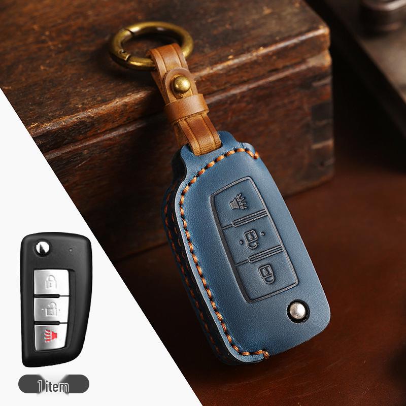 Nissan Key Case: Compatible with 23 Models Including Teana, Ariya, Sylphy, X-Trail, Tiida, Qashqai, and Kicks