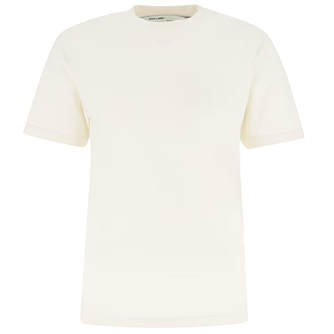 OFF WHITE Ss20 T Shirts Women's Crew Neck Moderate OWAA049E19F290960101