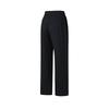 New FILA Knitted Sweatpants Women's Pitch Black A11W521619F-BK
