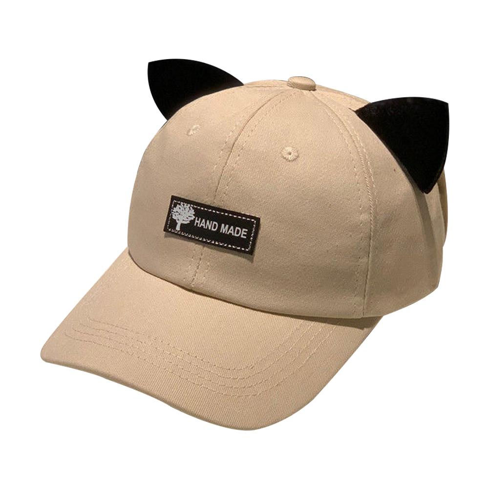 Cute Cat Ears Baseball Cap For Women Men Funny Sunglasses Snapback Sun Hat Outdoor Camping Fishing Hat Sun Hat 2026 New N5A0