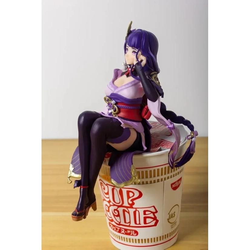 17cm Genshin Impact Raiden Shogun Figure Gk Girls Model Doll Collection Decorate