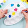 1pc Children Drawing Toys Elliptical Color Palette Office Educational Supplies for Art Students Beginner Easy to Clean TMZ