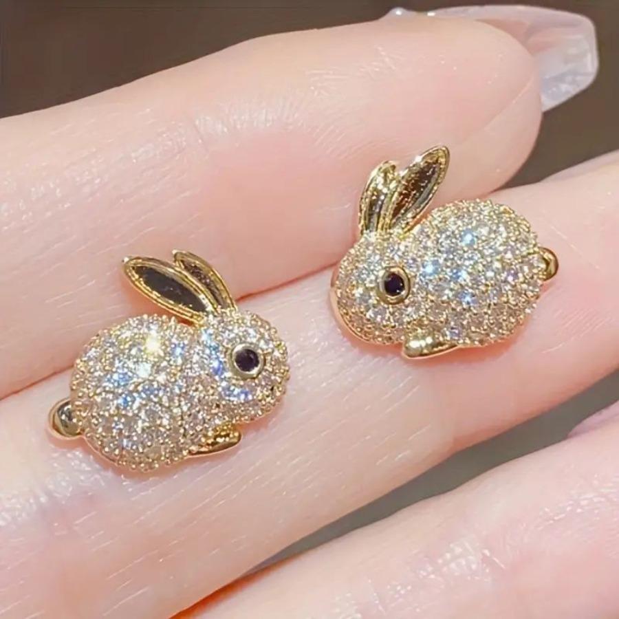Cute Rabbit-Shaped Earrings