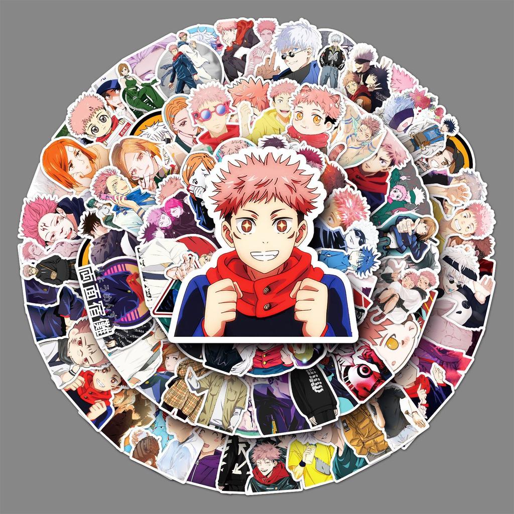 100 Kreskówkowych Zaklęć Powrót na Stronę DIY Graffiti Kreatywny Walizka Samochód Laptop Wodoodporne Naklejki Dekoracyjne