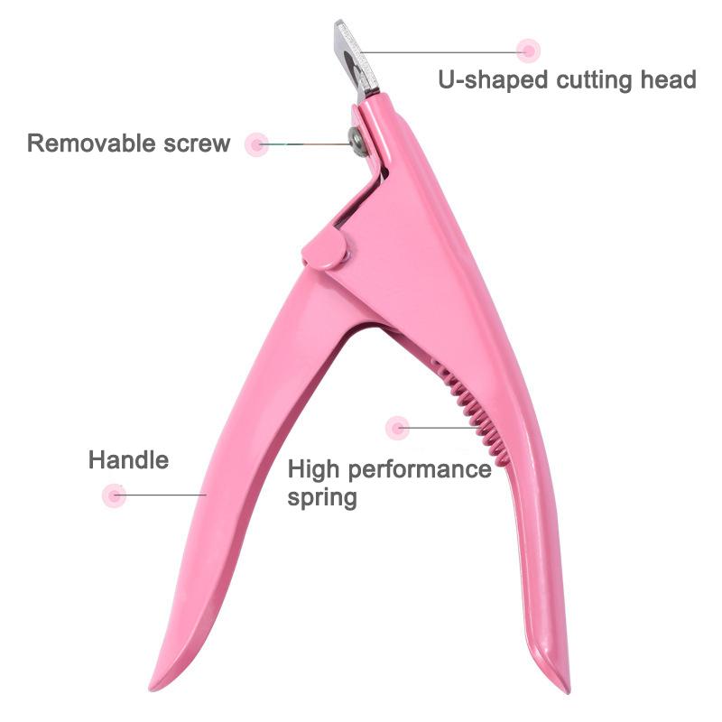 Nail Scissors Manicure False Tips Edge Cutter Art Clipper Durable Trimmer Tool