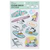 Snoopy Clear Deco Sticker Peanuts [Decorative Sticker]