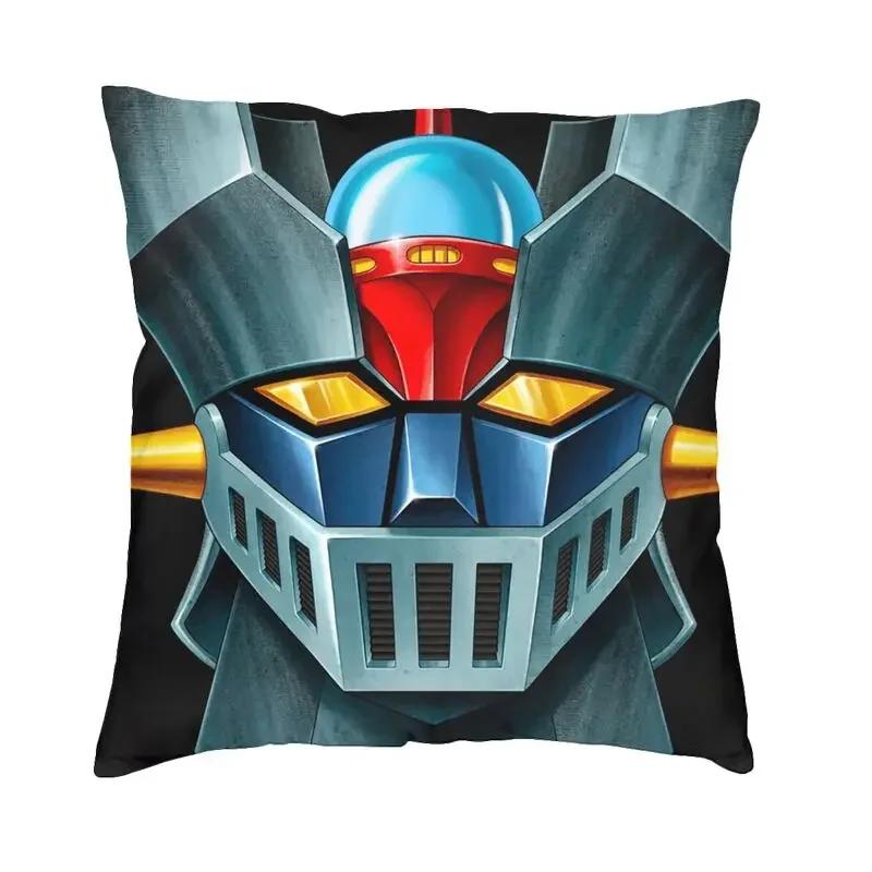 Goldorak Grendizer poszewka na poduszkę na sofę Anime UFO Robot Goldrake luksusowa poszewka na poduszkę kwadratowa druk 3D niestandardowa poszewka na poduszkę