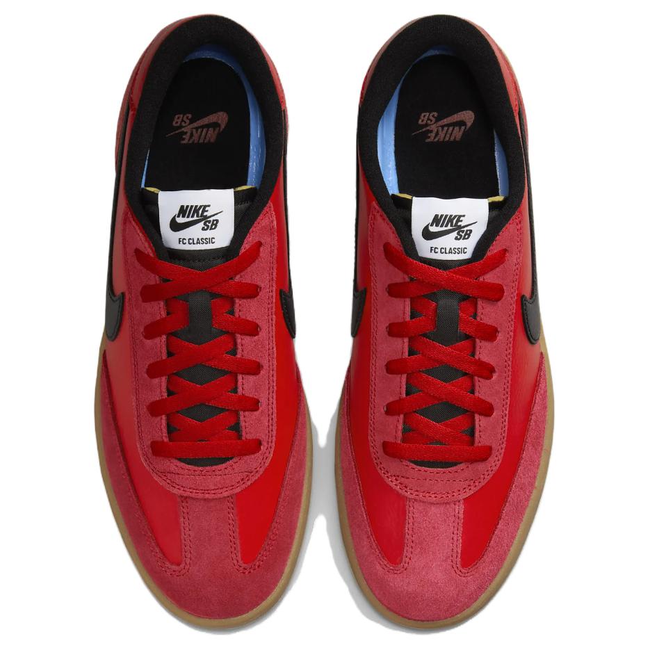 Nike Sb Fc Classic 'University Red Black Gum' Skateboard Shoes 909096-600