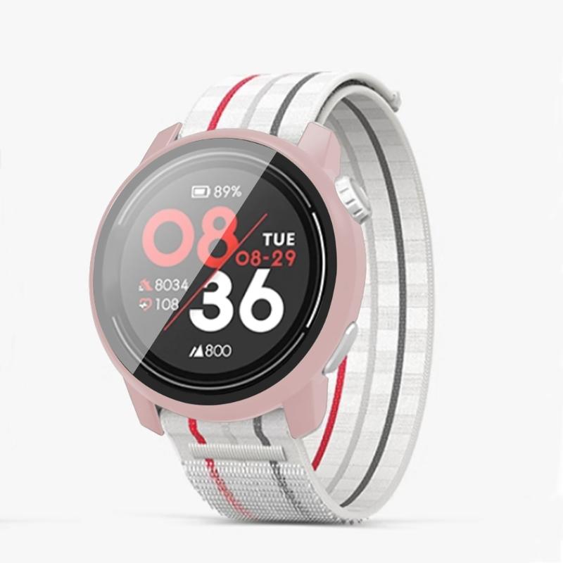 Tempered Glass Film+Case Screen Protector Full Coverage Cover Hard PC Anti-scratch Shells Watch Housing For Coros Pace 3
