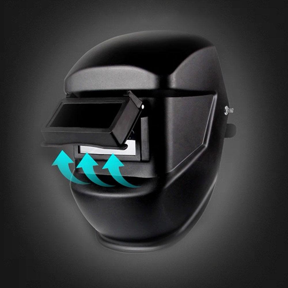 Flip Cover Electric Welding Mask Head-Mounted Welding Mask Portable Protective Mask