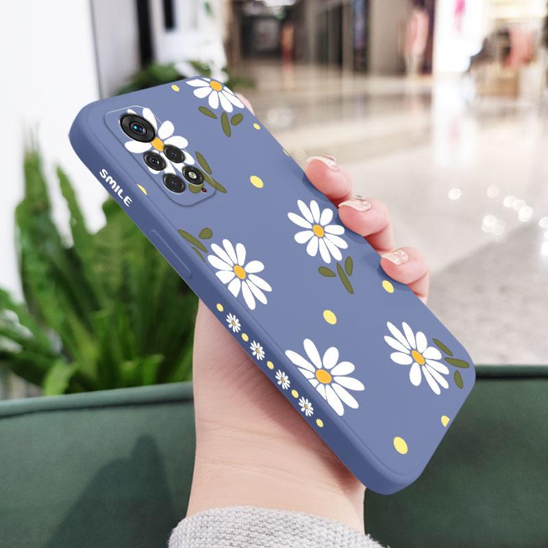 Elegant Daisy Phone Case For Xiaomi Redmi Note 15 Pro Plus 4G 5G Silicone Cover