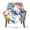 Home Unicorn Blanket Fashion Home Blankets Used For Chair Office Sofa Bed Camping Soft And Warm Giving Friends And Relatives Birthday Gifts Graduation
