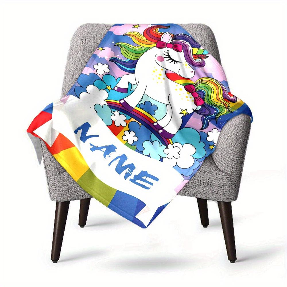 Home Unicorn Blanket Fashion Home Blankets Used For Chair Office Sofa Bed Camping Soft And Warm Giving Friends And Relatives Birthday Gifts Graduation