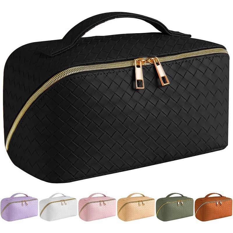Bolsa de Viagem Tecida Transfronteiriça para Maquiagem e Artigos de Higiene