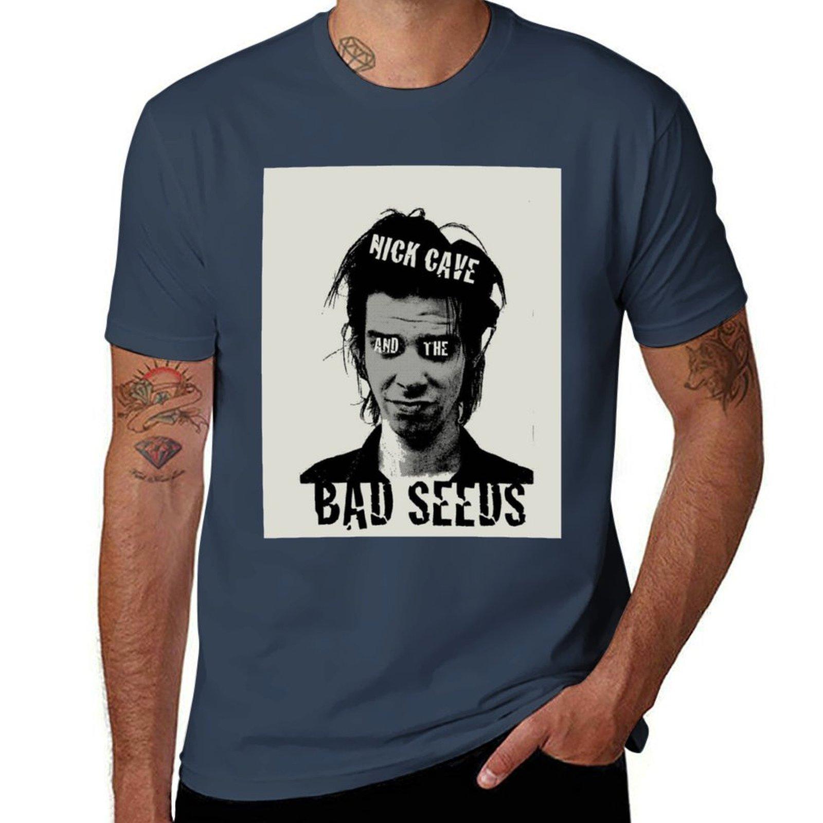 Nick Cave T-Shirt t shirt man casual man graphic t shirt t shirts with prints T-Shirt S