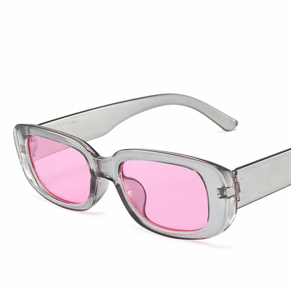 Small Rectangle Sunglasses Women Vintage Designer Square UV400 Anti-glare Shades Female Eyewear Fashion Sun Glasses