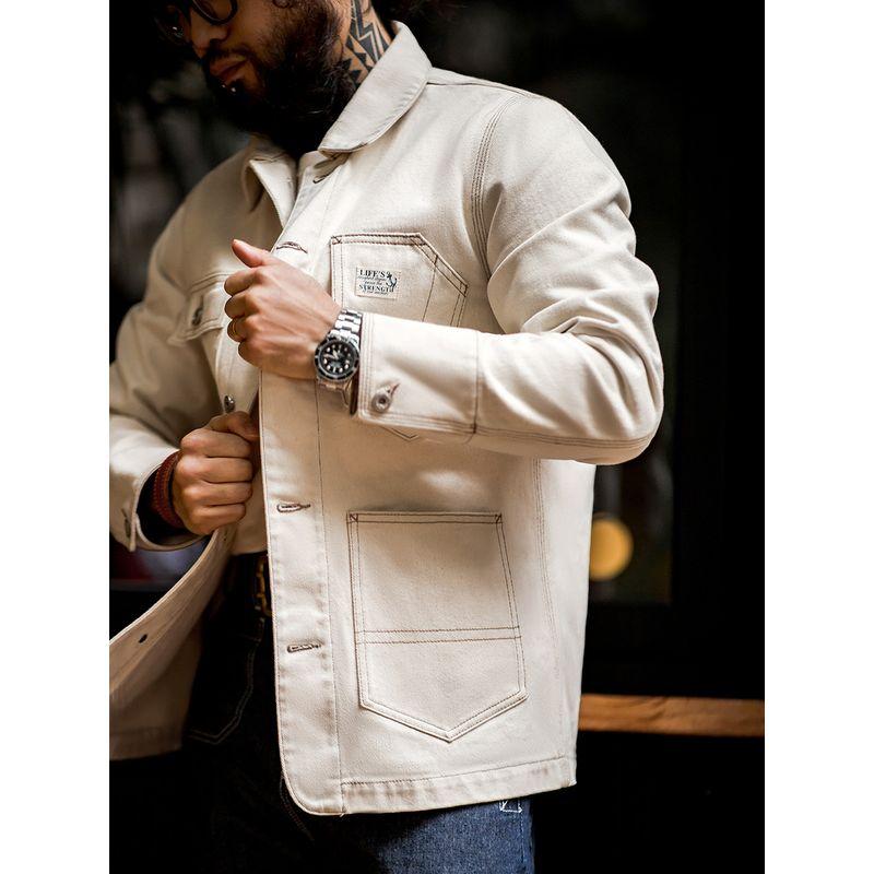 Madden Heavy Weight Cottonseed Shell Coach Amekaji Parka
