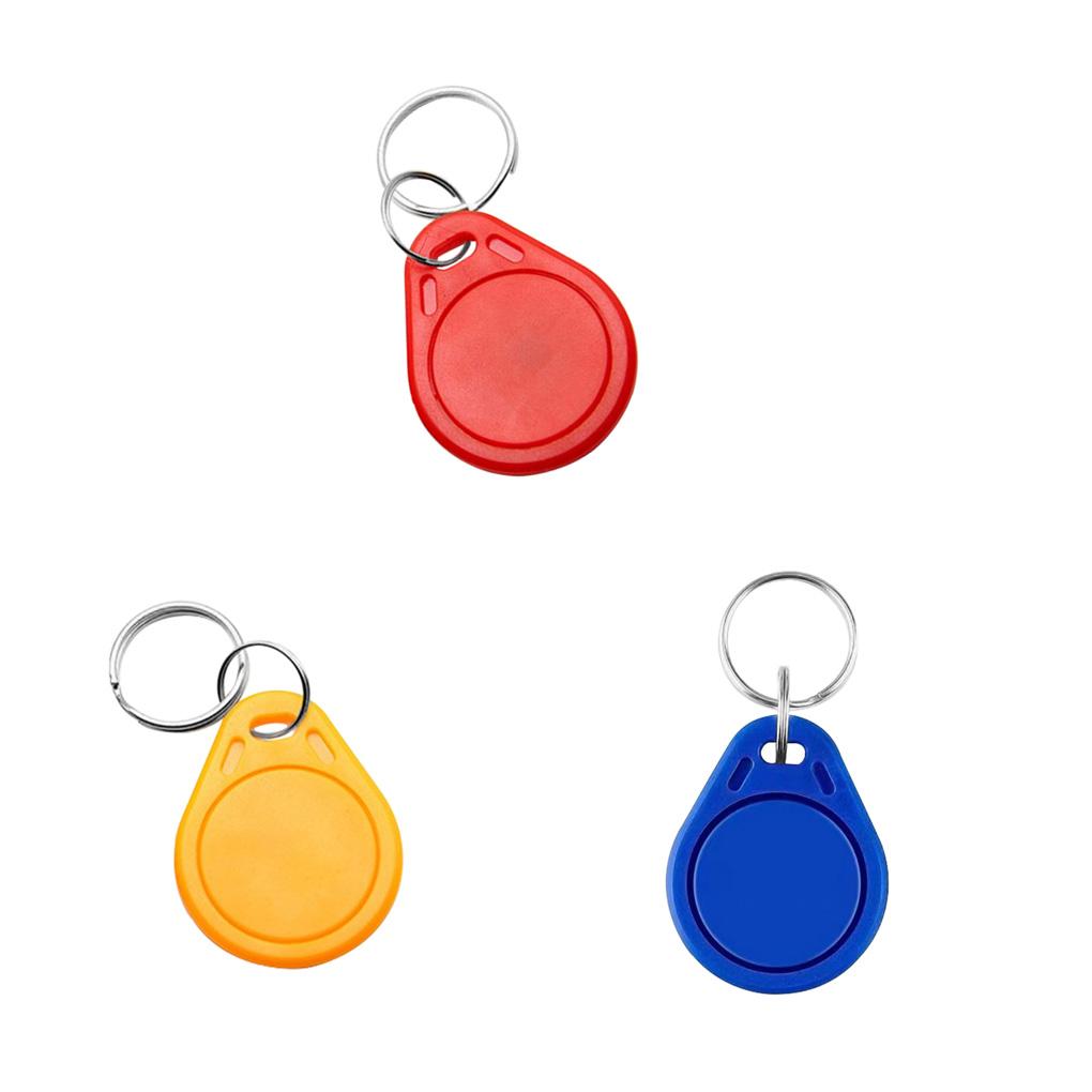 100pcs Access Cards Portable Door Control Cards Water-proof Community Keyfobs