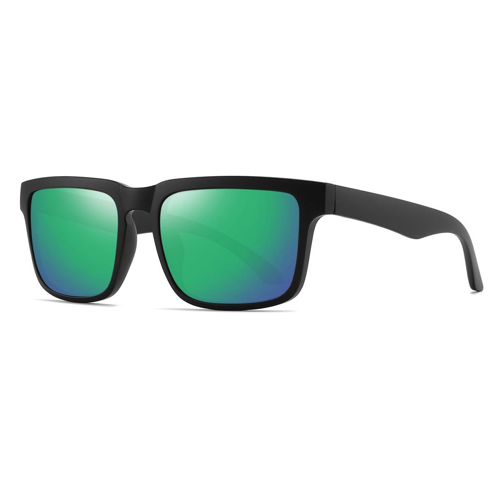 New European and American polarized sunglasses men's and women's outdoor square sports colorful anti-ultraviolet sunglasses