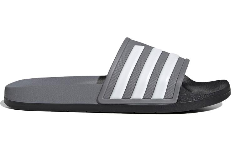 adidas Adilette Tnd Hausschuhe 'Grau Weiß' EG1901