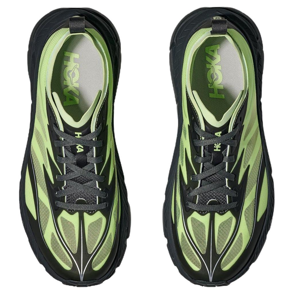 HOKA Mafate Speed 4 Lite Luna Moth Cosmic Grey Unisex Sneaker Grün 1168450-LHC