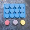 Round Chocolate Cookie Molds Chocolate Silicone Mold 12-Cavity Cylinder Silicone Molds For Jelly Mini Cakes Muffin Baking