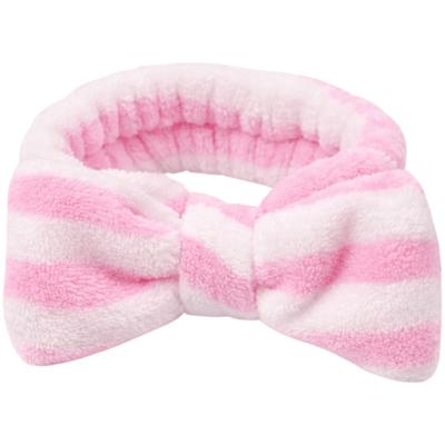 ECARLA Pink Bow Cosmetic Headband, 1 Pc