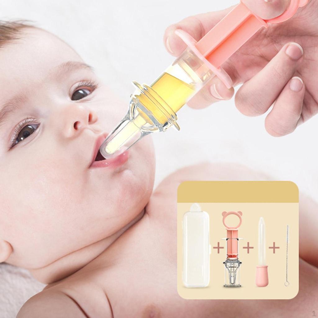 Medicament Suzetă Dozator Lichid Vârf Moale Seringă Stabilă pentru Hrănire Orală