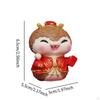 4 Stück Chinesisches Jahr Mini Schlangenfiguren Ornament für Bürotisch Zuhause