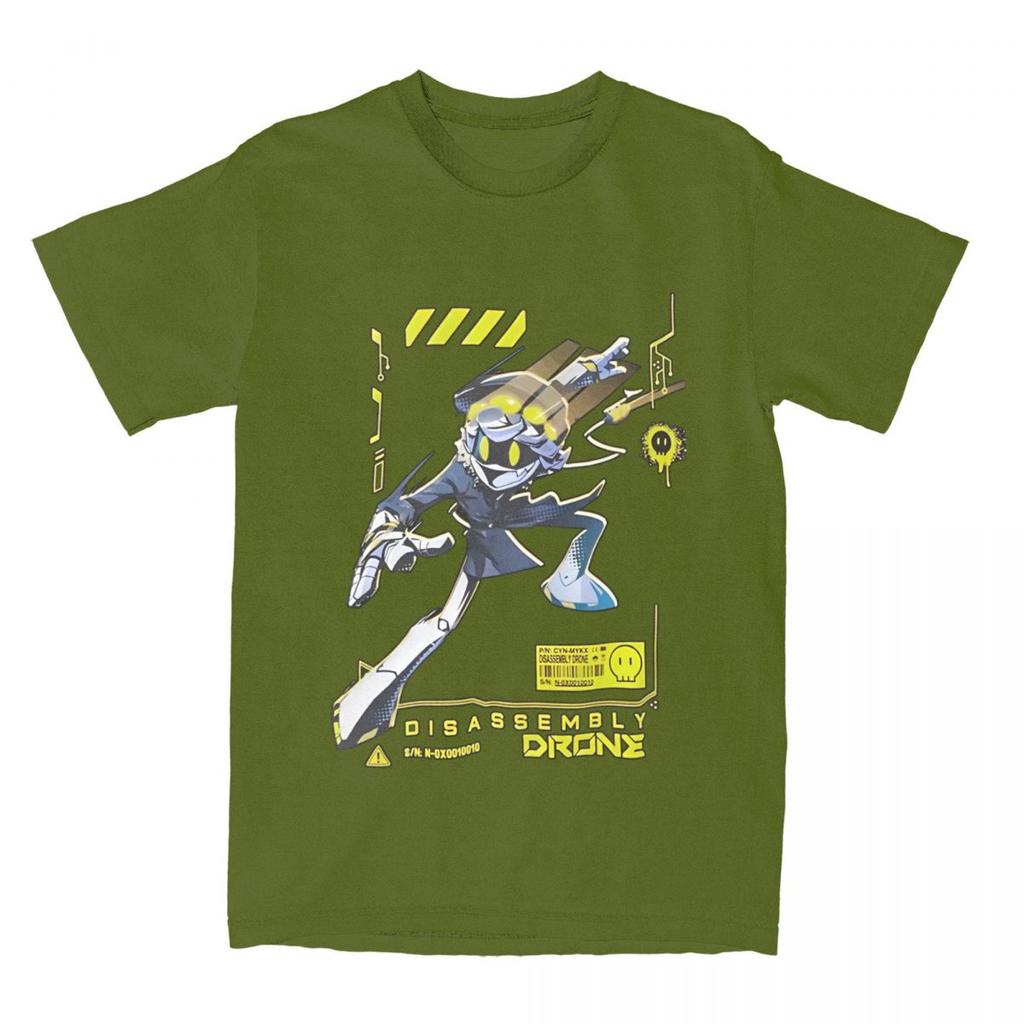 Murder Drones T Shirt Summer TV Series Aesthetic T Shirts Pure Cotton Trendy Cool Tee Shirt For Men Short-Sleeve Pattern Tops