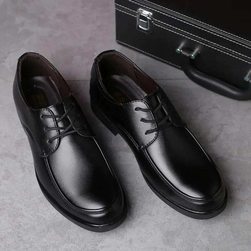 Spring Autumn New Men'S Business Shoes Men'S Formal Skin Shoes Casual  Fashion Men Sneakers Social Elegant Trend Flat