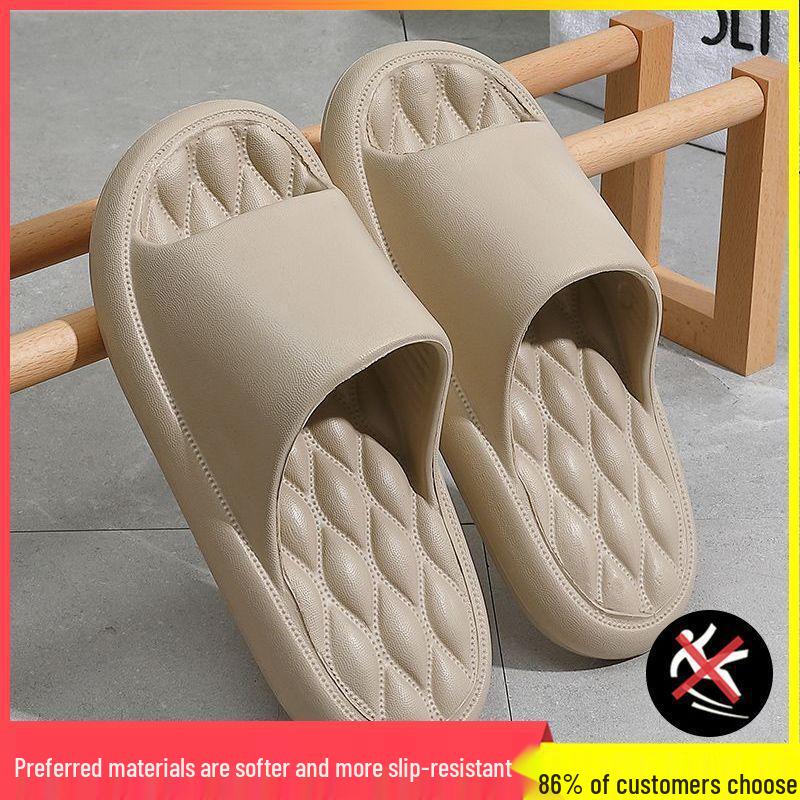 Men's and Women's Non-Slip, Anti-Odor Slippers - Large Size, Indoor/Outdoor Summer Use