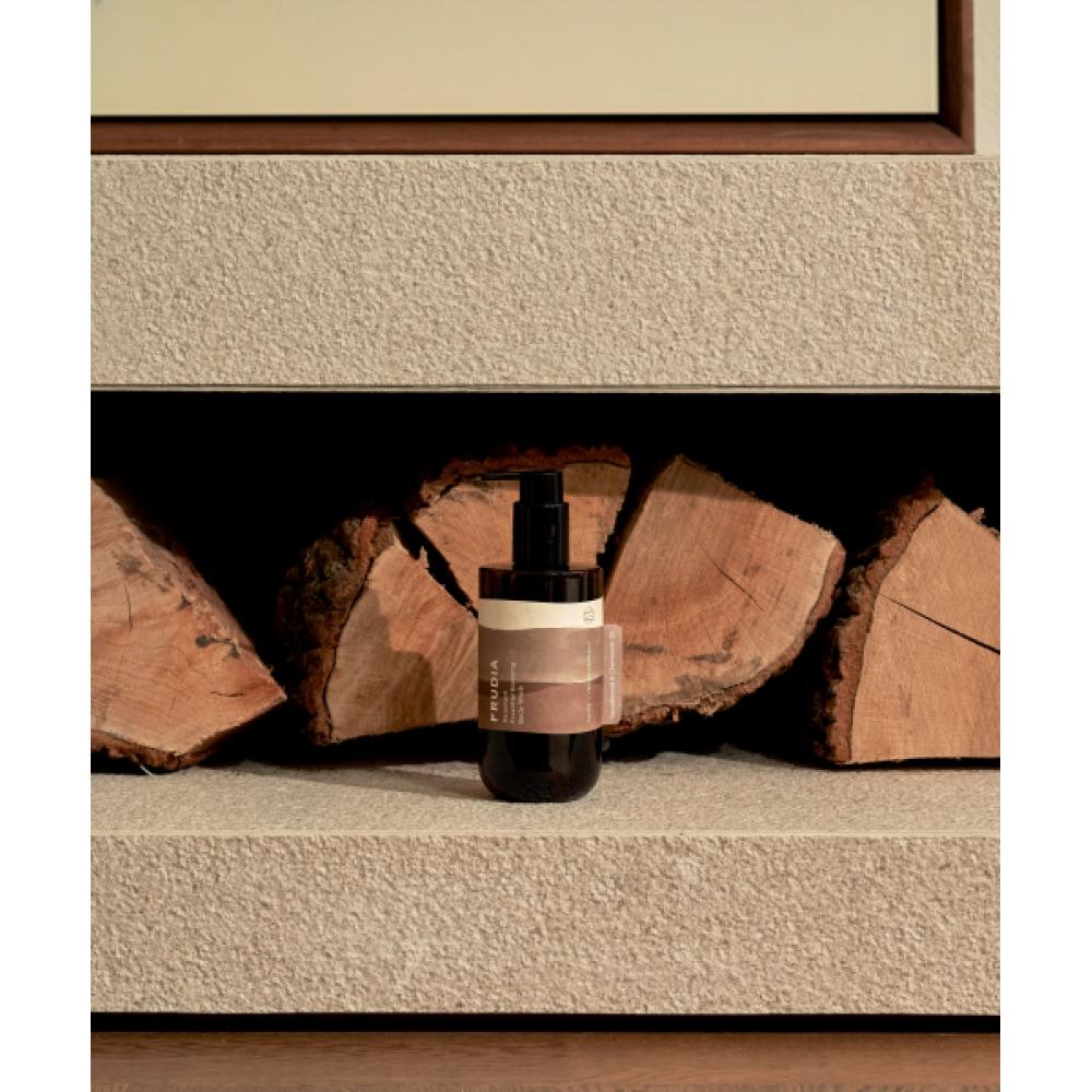 Frudia [aroma Oil] Refrust Essential Earthy 3 Piece Moisturizing Set  Body Wash+hand Cream+lip Butter 