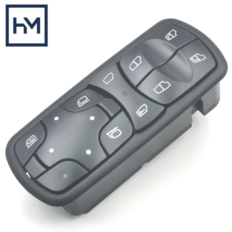 

OE:9438200097(A 943 820 00 97) Truck Power Window Lifter Control Switch For Mercedes-Benz Actros MP2