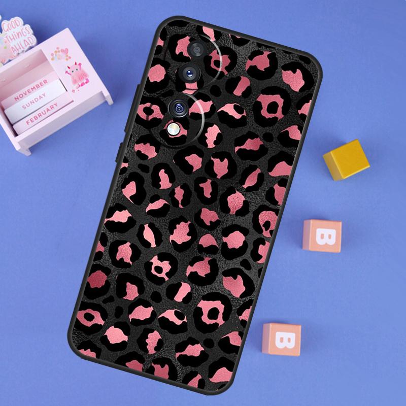 Tiger leopard print panther For Honor 90 50 70 Lite Magic 6 5 Pro Case For Honor X8b X9b X9a X8a X7a X6a X9 X7 X8 Cover