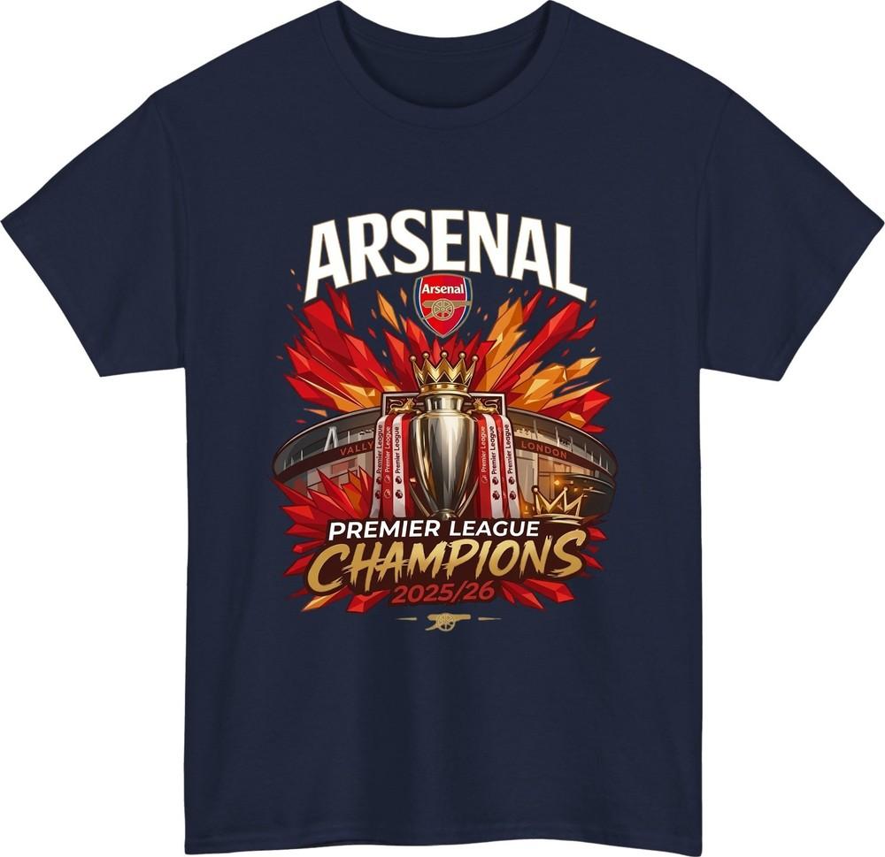 Arsenal Football Lover 202526 TShirt Football Match Day Unisex Tee Top S