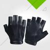Leather Half Finger Gloves Imitation Leather Outdoor Fitness Fingerless Driving Driver Slip Performance A78 1
