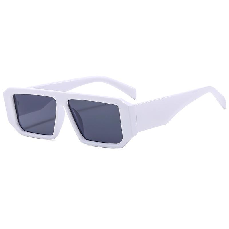 European and American fashion square anti-ultraviolet sunglasses, men's and women's high-end sunglasses ins Internet celebrity sunglasses