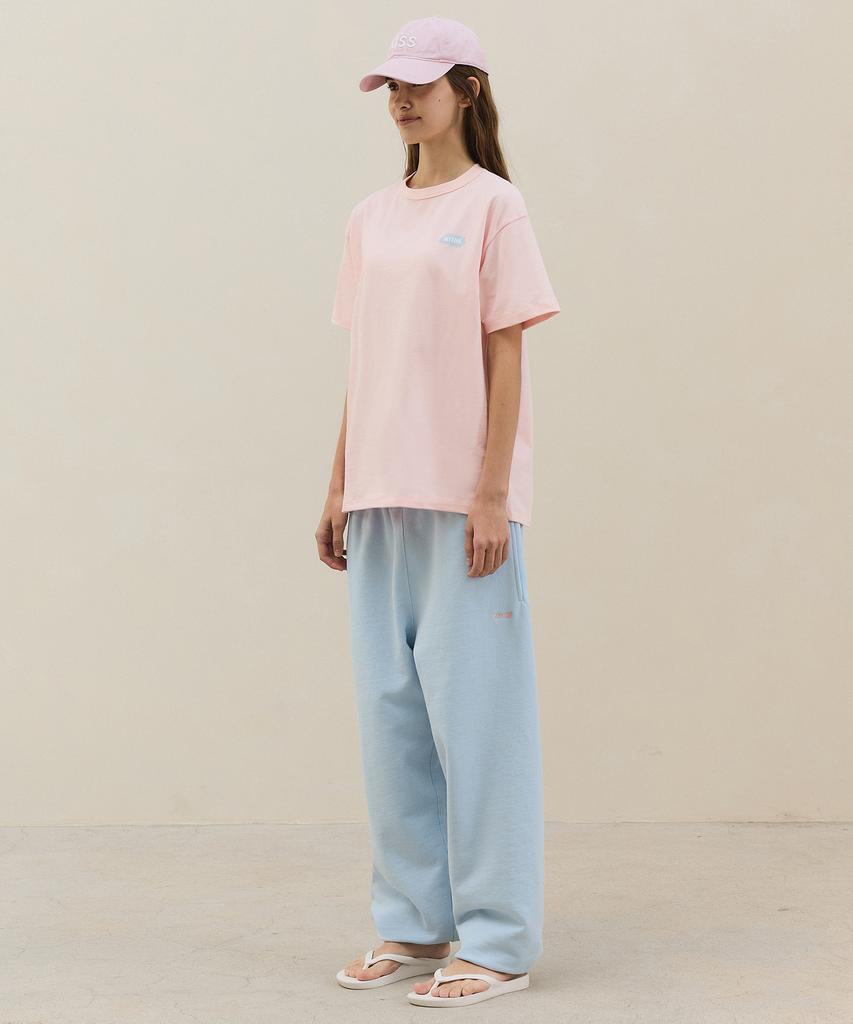 Matile Stichi Logo T-Shirt / Pink