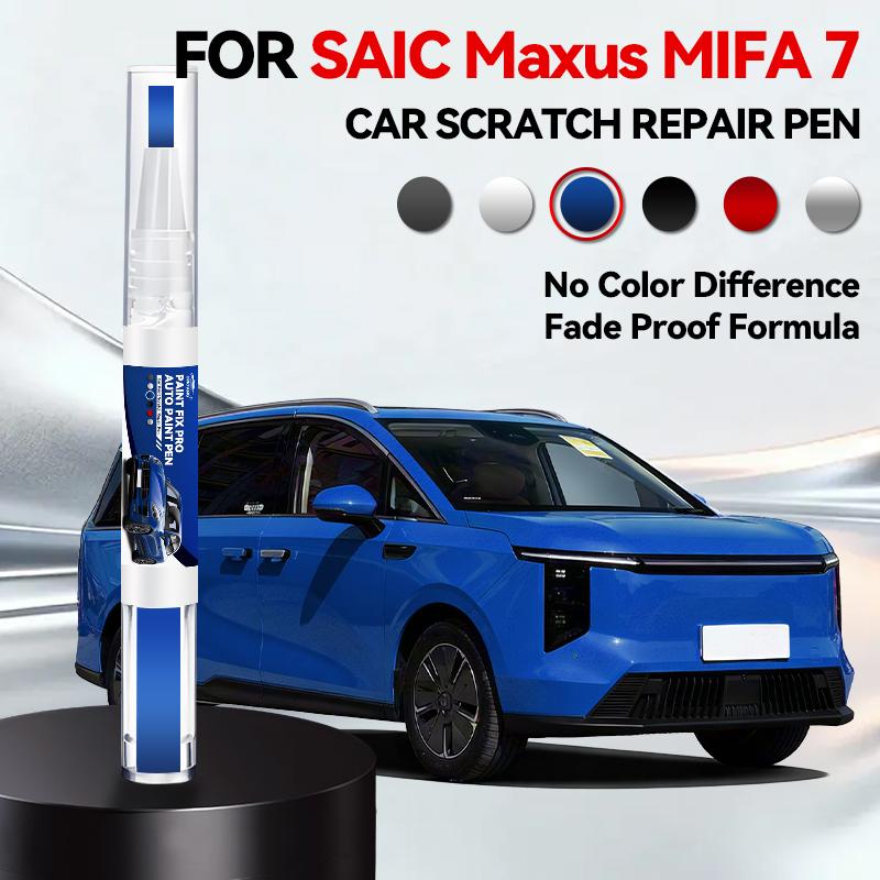 Purpose Vehicle Paint Repair Pen Touch Up Scratch Remover DIY Auto Accessories For SAIC Maxus MIFA 7 Metal Black White Emerald G