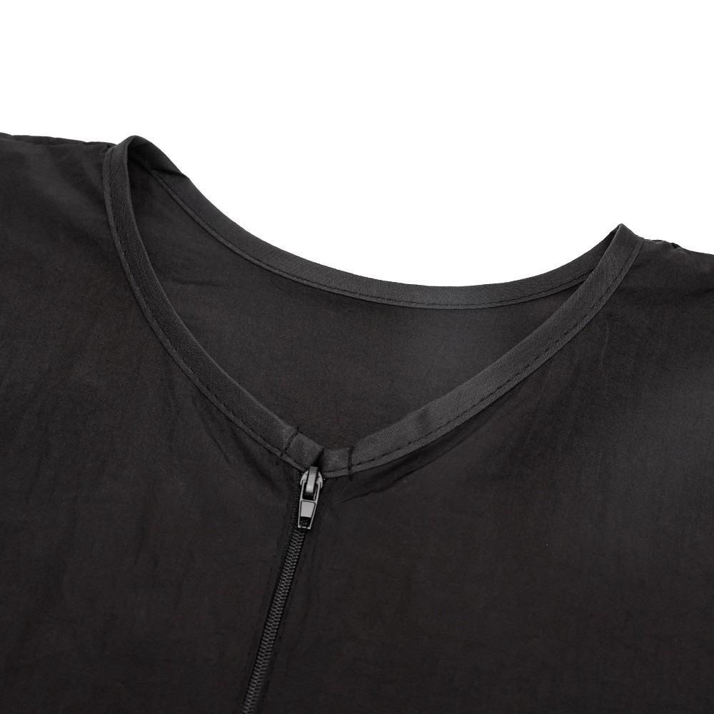 Friseurkittel Uniform mit Ärmeln Antistatisches Hairstyling-Tuch Haarschneideumhänge Erwachsene