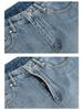 Unisex Retro Bootcut Jeans: 15.5oz Washed Heavyweight, Loose Fit Casual Pants