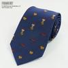 Peanuts Snoopy Tie PN918308 Navy Blue SNOOPY Charlie Brown Brand Tie Character Gift