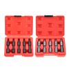 10PCS Damaged Screw Extractor Drill Bit Set Easy Out Bolt Extractor Kit Hex Head Bolt Extractor Remover Tool for Broken Studs