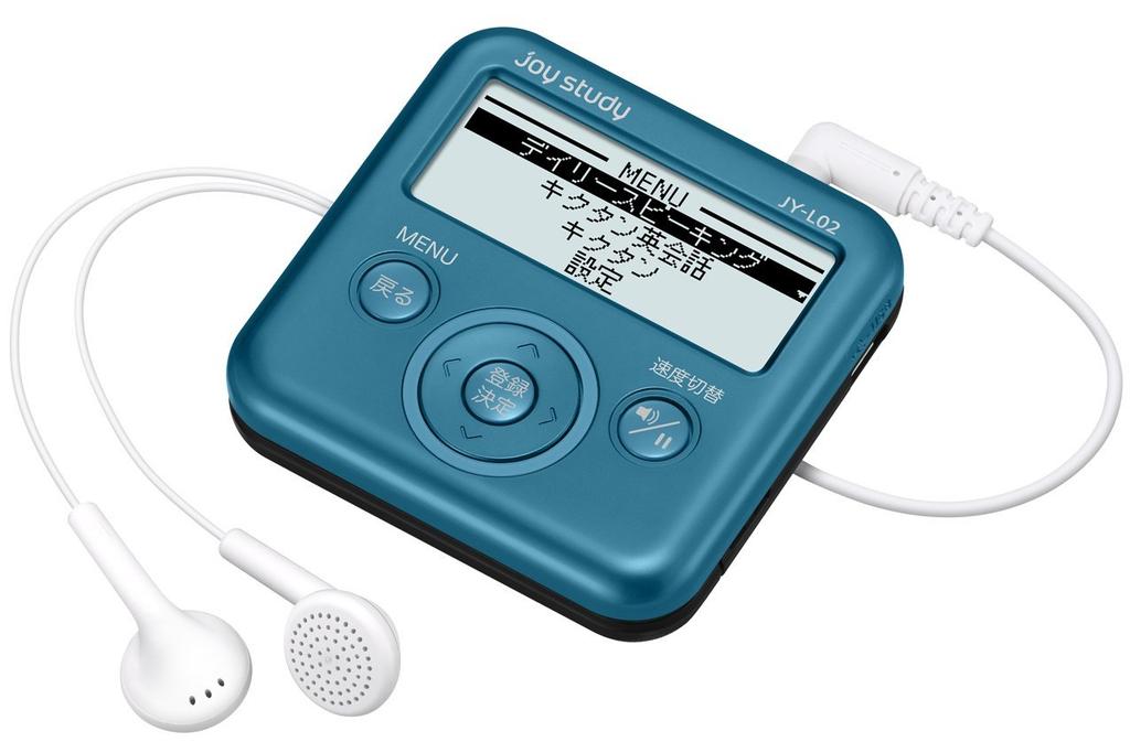 Casio Digital English Conversation Learning Machine Everyday English Conversation Joy Study Blue JY-L02BU