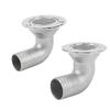 Boat Deck Drain 90 Degree Elbow 316 Stainless Steel Split Floor Deck Drain for Fishing Boat Yacht