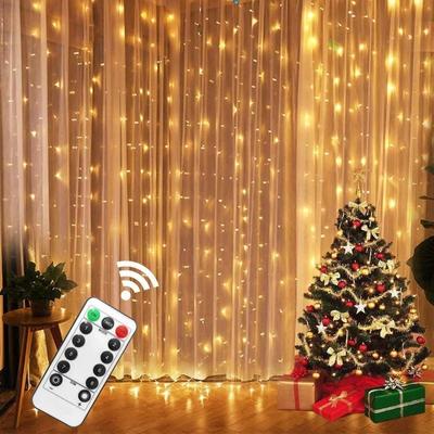 3M LED Fairy Lights Garland Led Festoon kurtyna lampa pilot USB zasłony łańcuchy świetlne świąteczne dekoracje do domu;