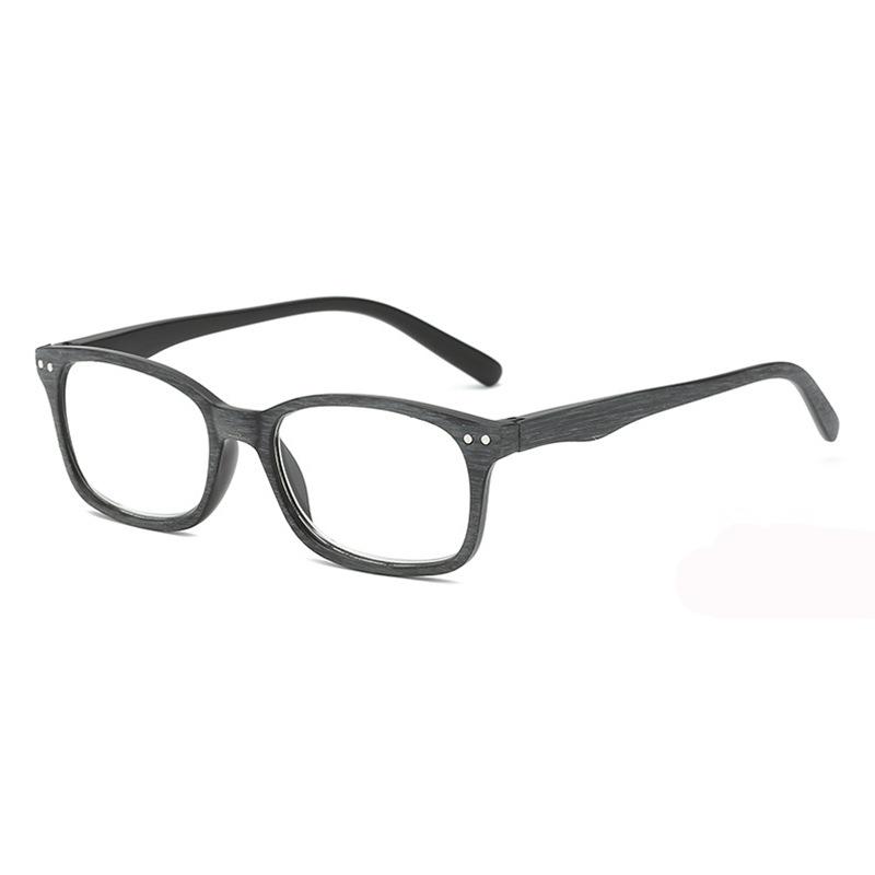 Classic Square Full Frame Presbyopia Glasses with Comfortable Design Ultra Light and Sturdy Anti Blue Light Reading Glasses