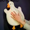 1PC Cartoon Goose Hand Kerchief Hanging Hand Towel Water Absorbing Hand Towel Kitchen And Bathroom Supplies